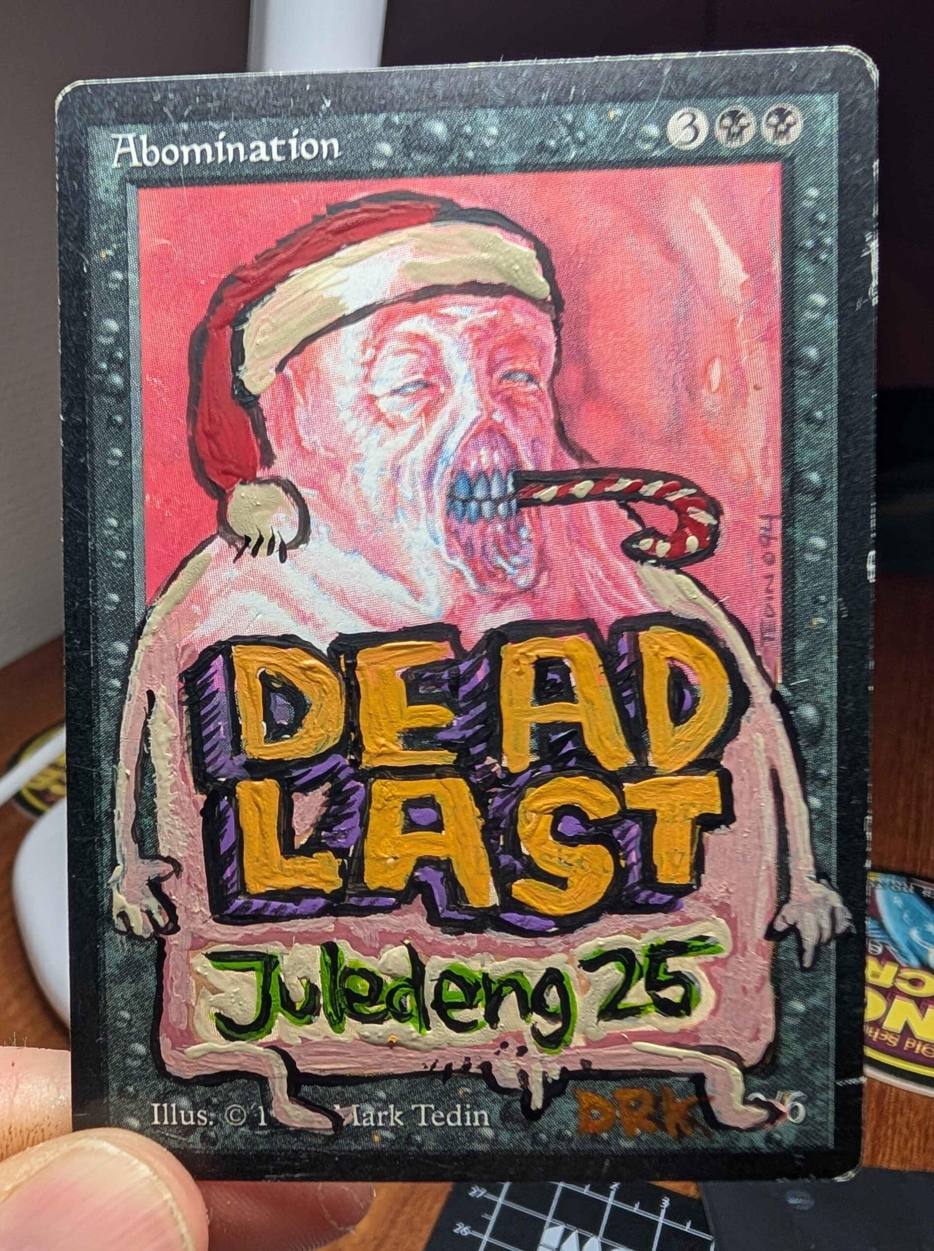 Dead Last Prize for Dead Last, altered Abomination by Daniel