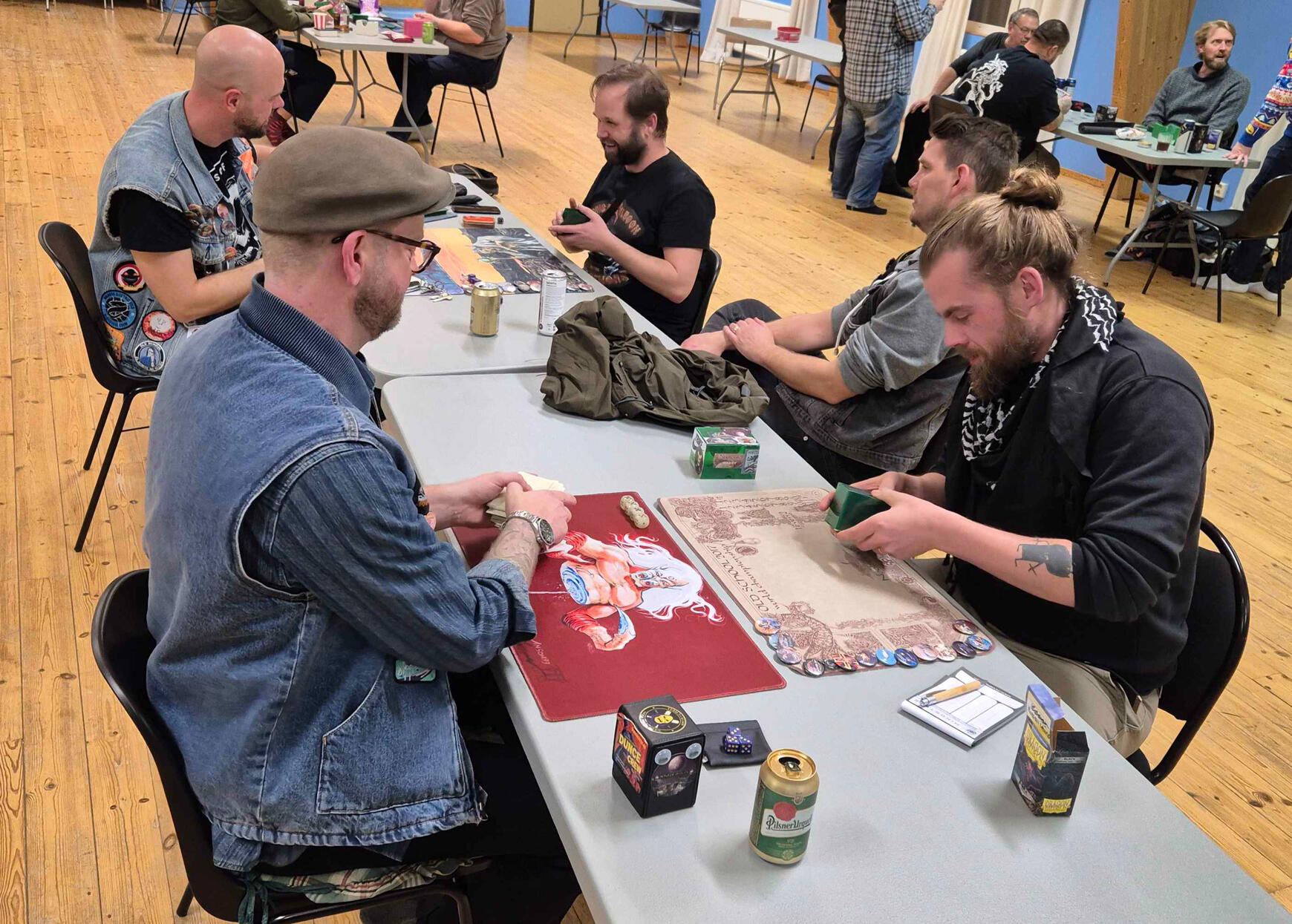 Magnus II playing in the semi finals