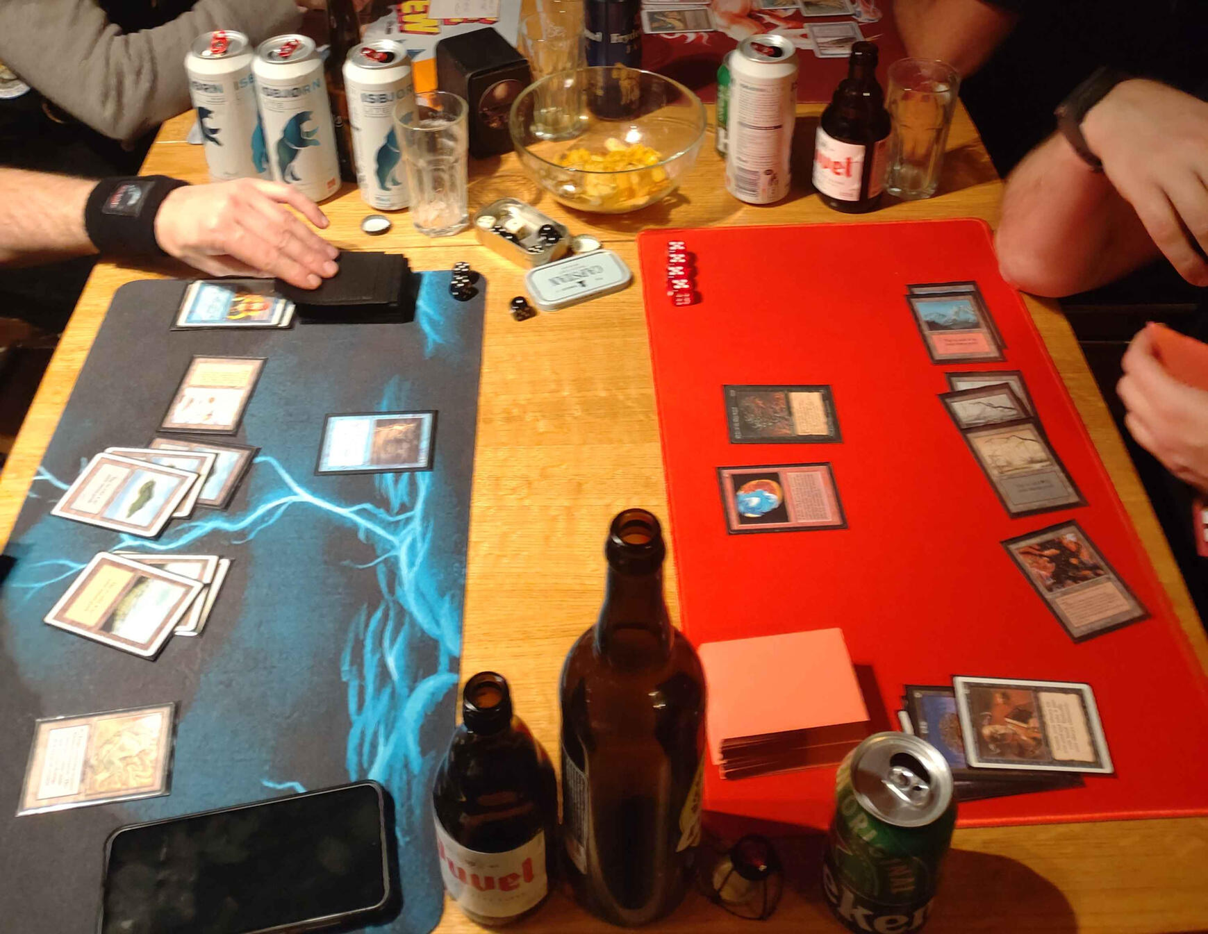 Signs stating: "Democratic Dance, smoking forbidden."