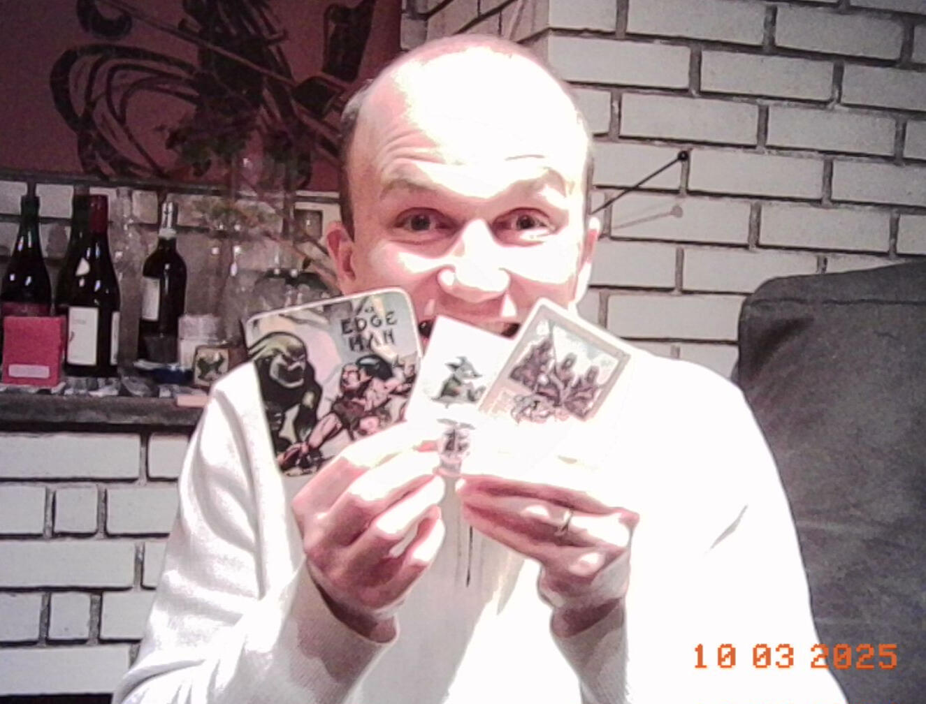 Signs stating: "Democratic Dance, smoking forbidden."