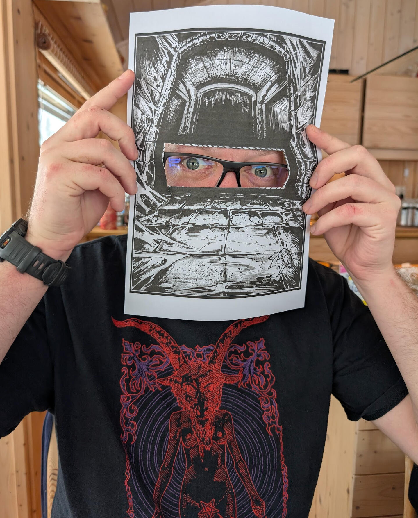 Democratic dance, smoking forbidden Signs stating: "Democratic Dance, smoking forbidden."