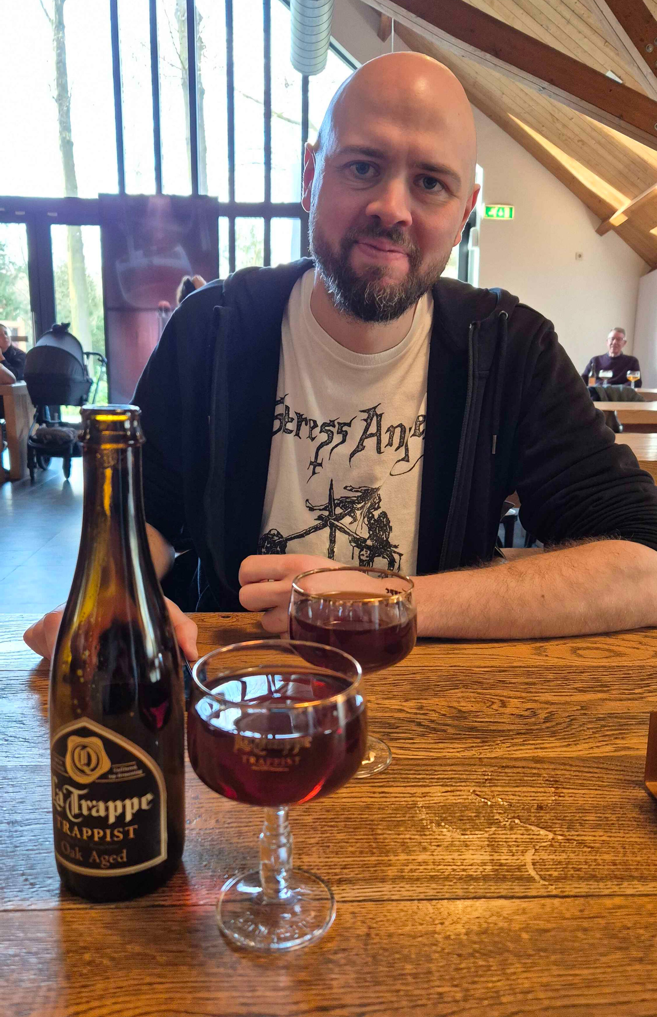 Signs stating: "Democratic Dance, smoking forbidden."