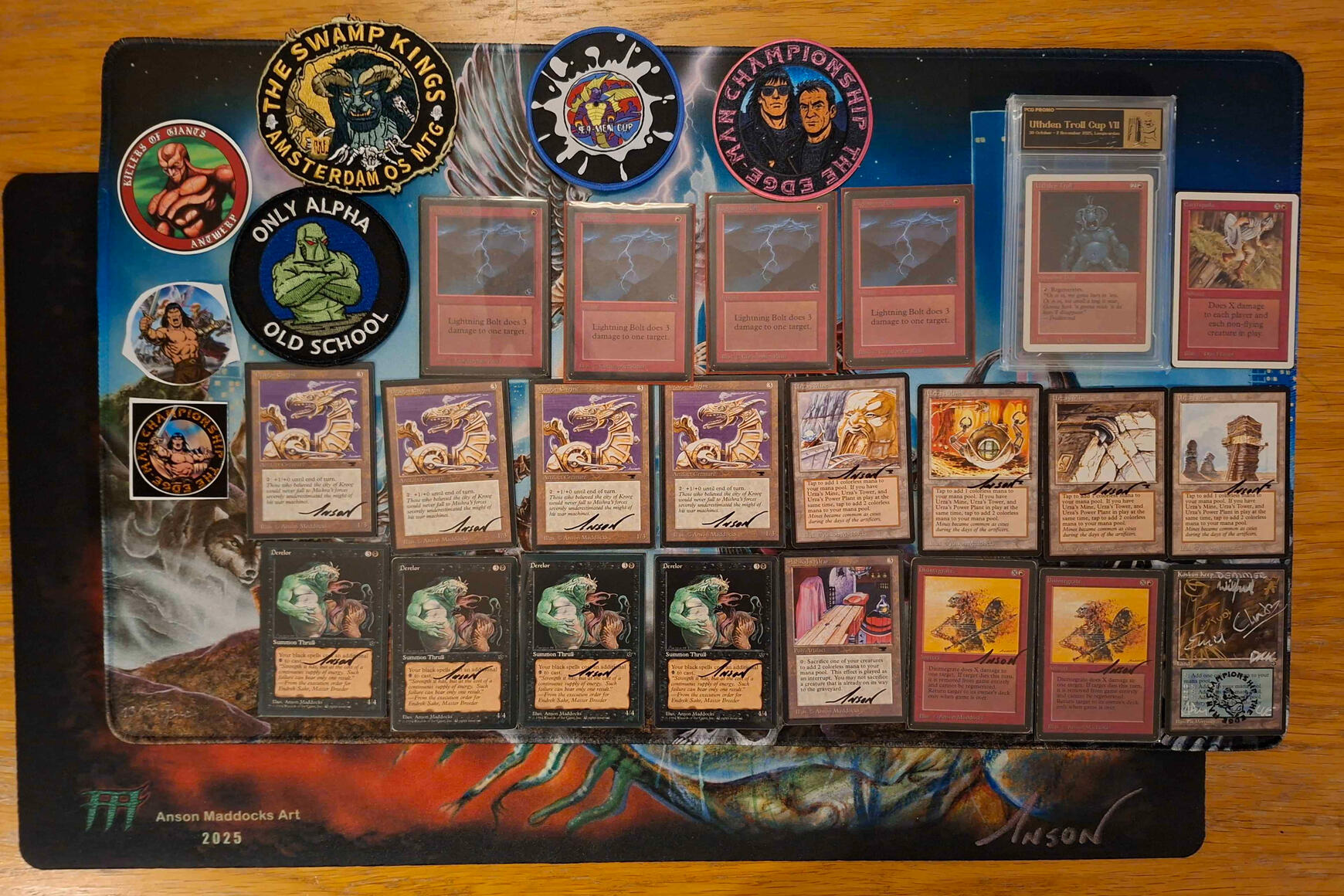 Signs stating: "Democratic Dance, smoking forbidden."