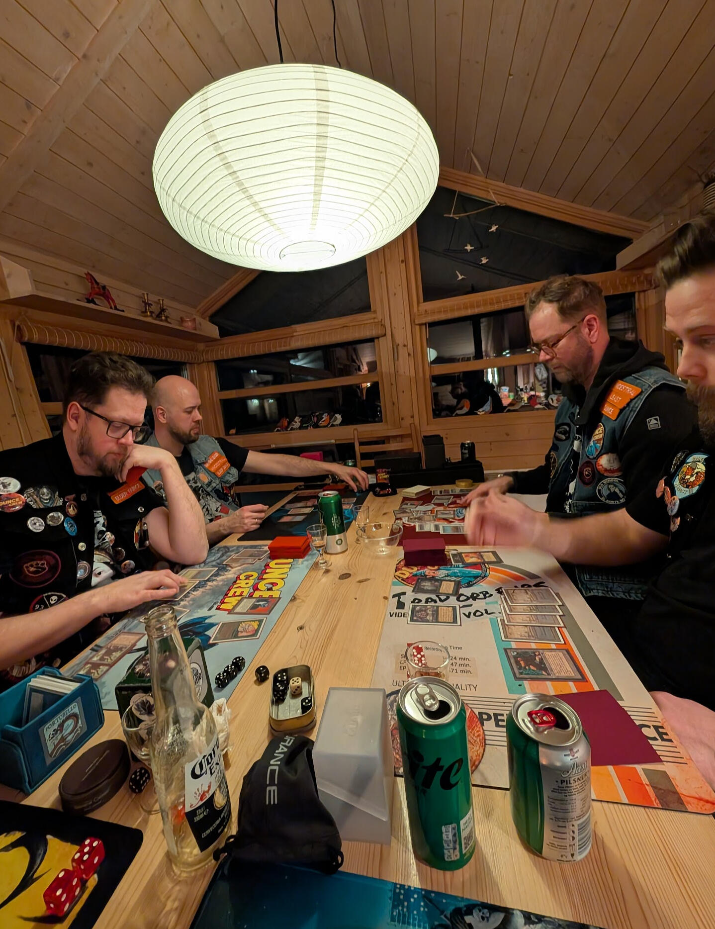 Democratic dance, smoking forbidden Signs stating: "Democratic Dance, smoking forbidden."