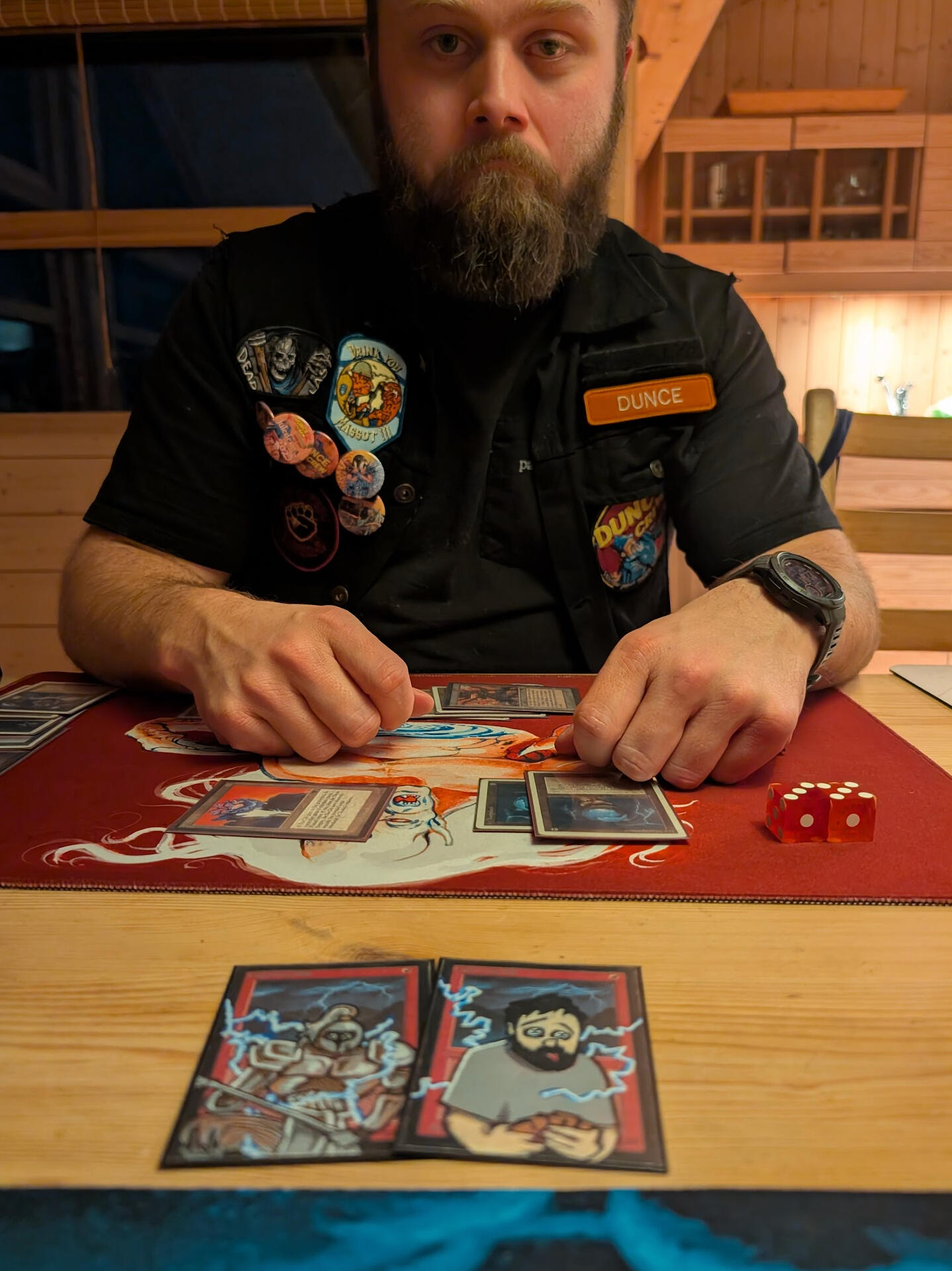 Signs stating: "Democratic Dance, smoking forbidden."