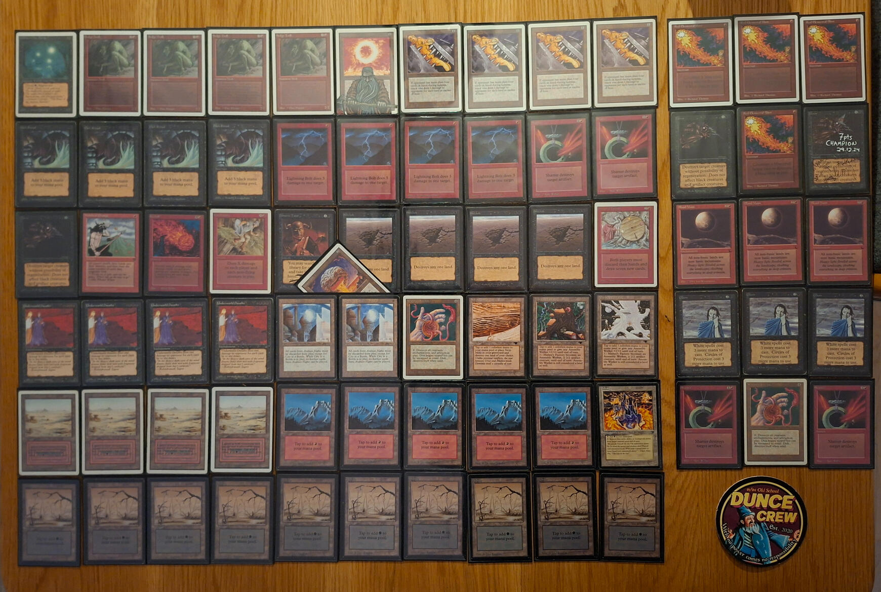 Signs stating: "Democratic Dance, smoking forbidden."